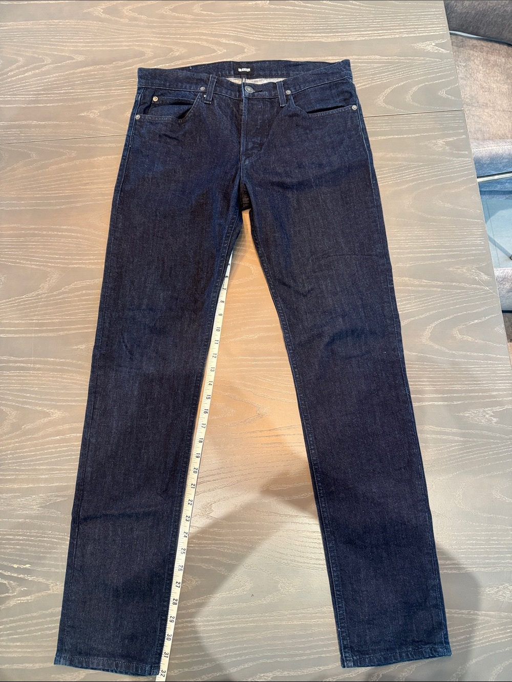 Hudson Jeans Men's Dark Indigo Slim Straight Jeans